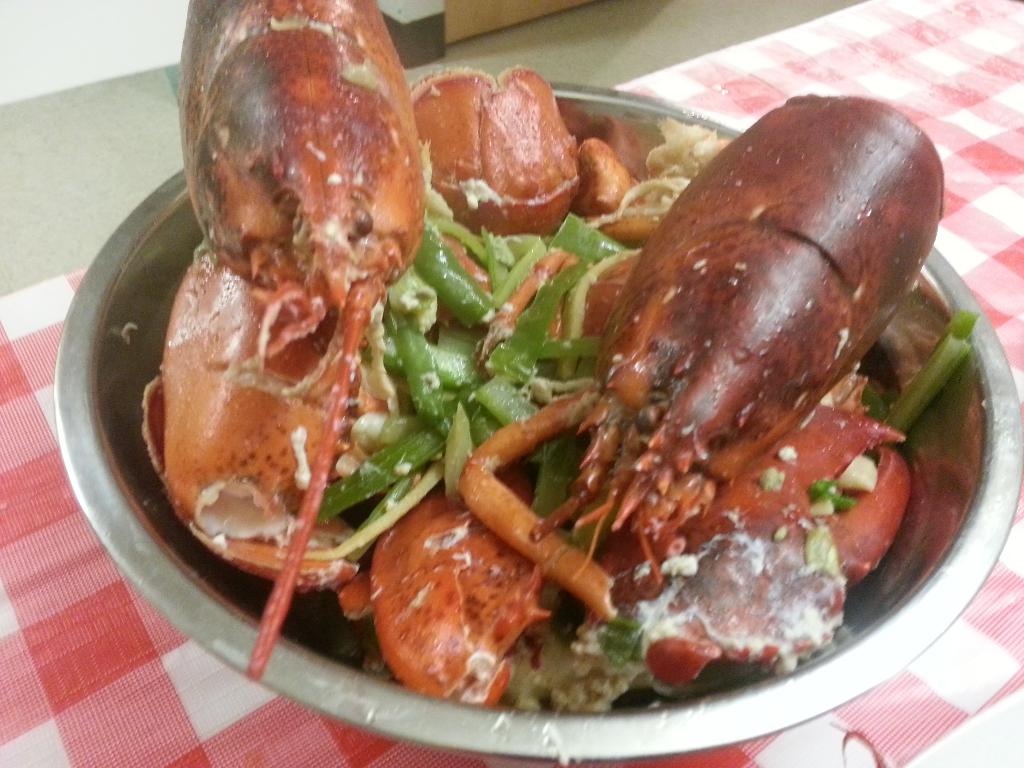 Stir Fry Lobster